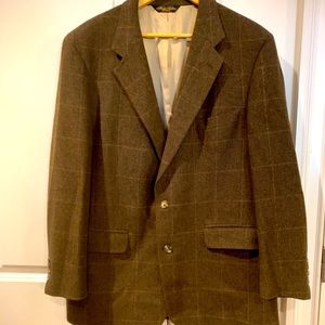 Men’s Camel hair Brooks Brothers tweed blazer